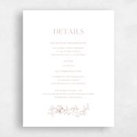White Wedding Enclosure - Plumeria