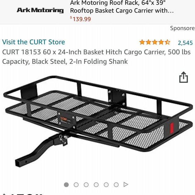Basket hitch cargo carrier