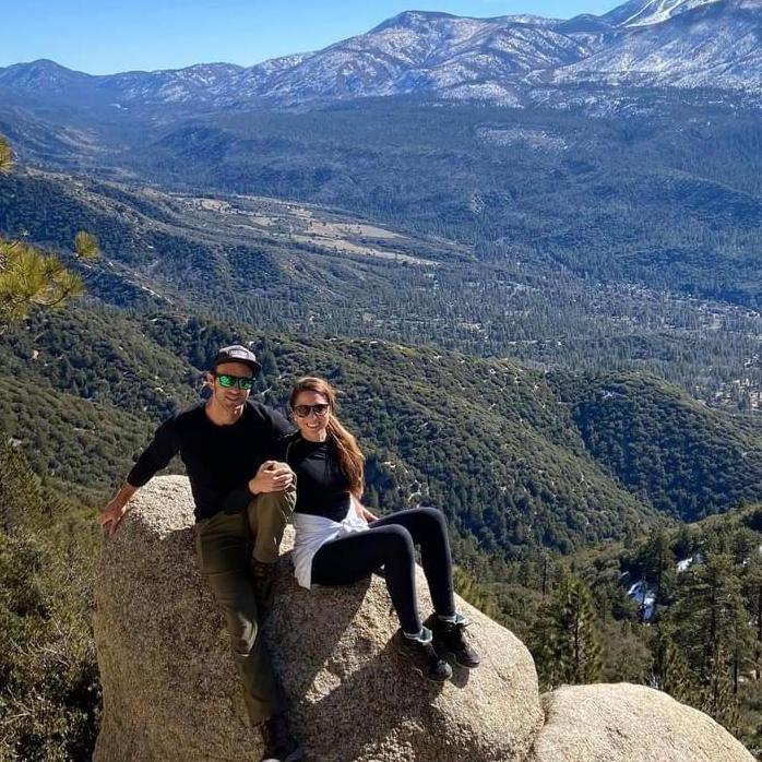 We share a love for hiking and the outdoors