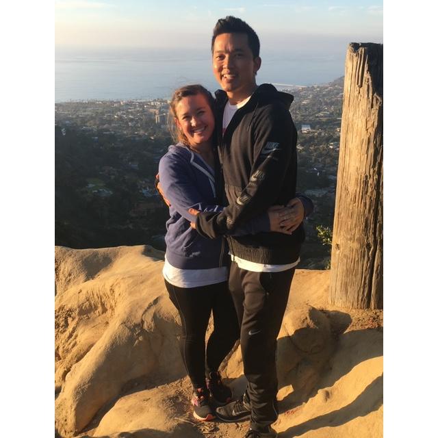The view was beautiful, but really the view was you.
