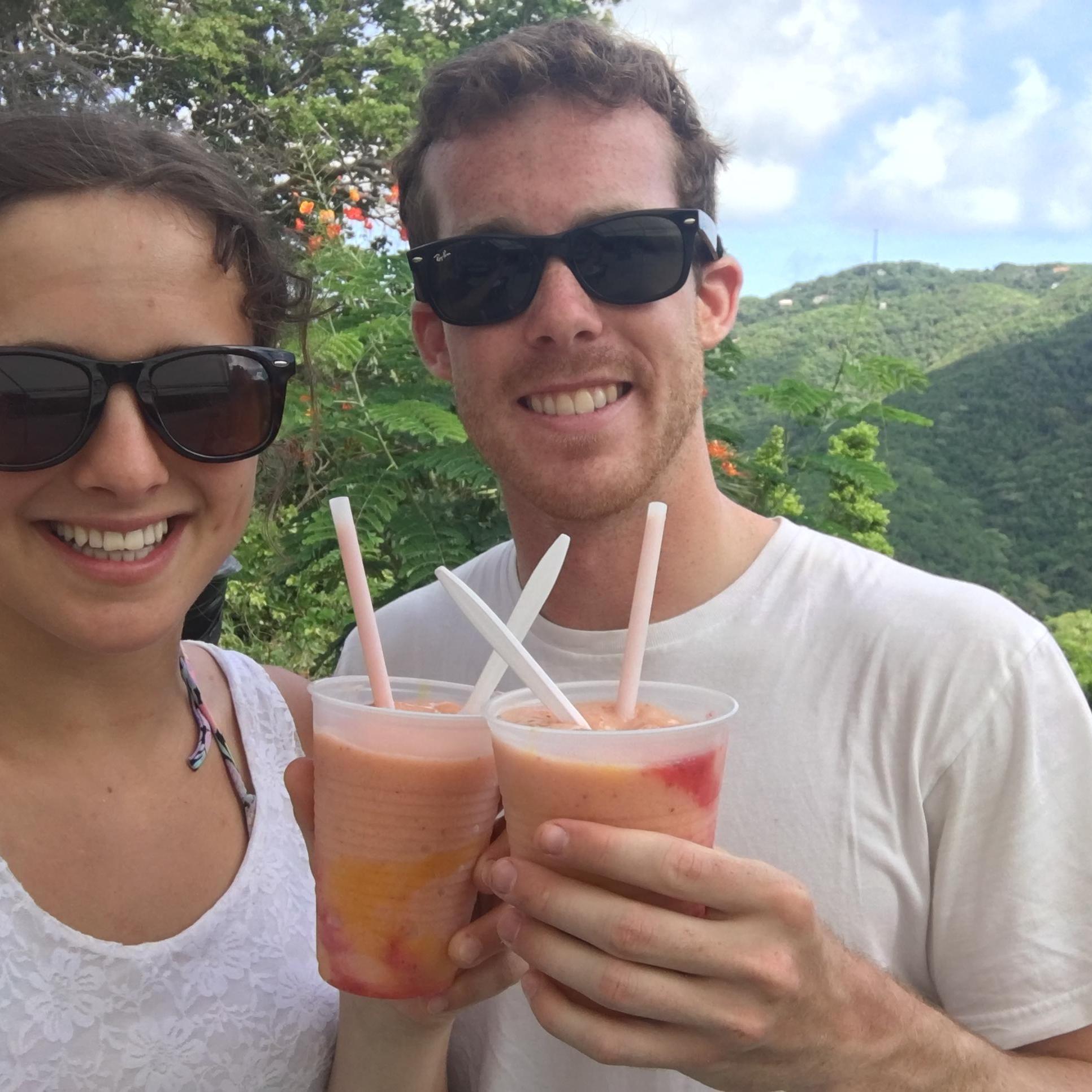 Smoothies in paradise, St. John