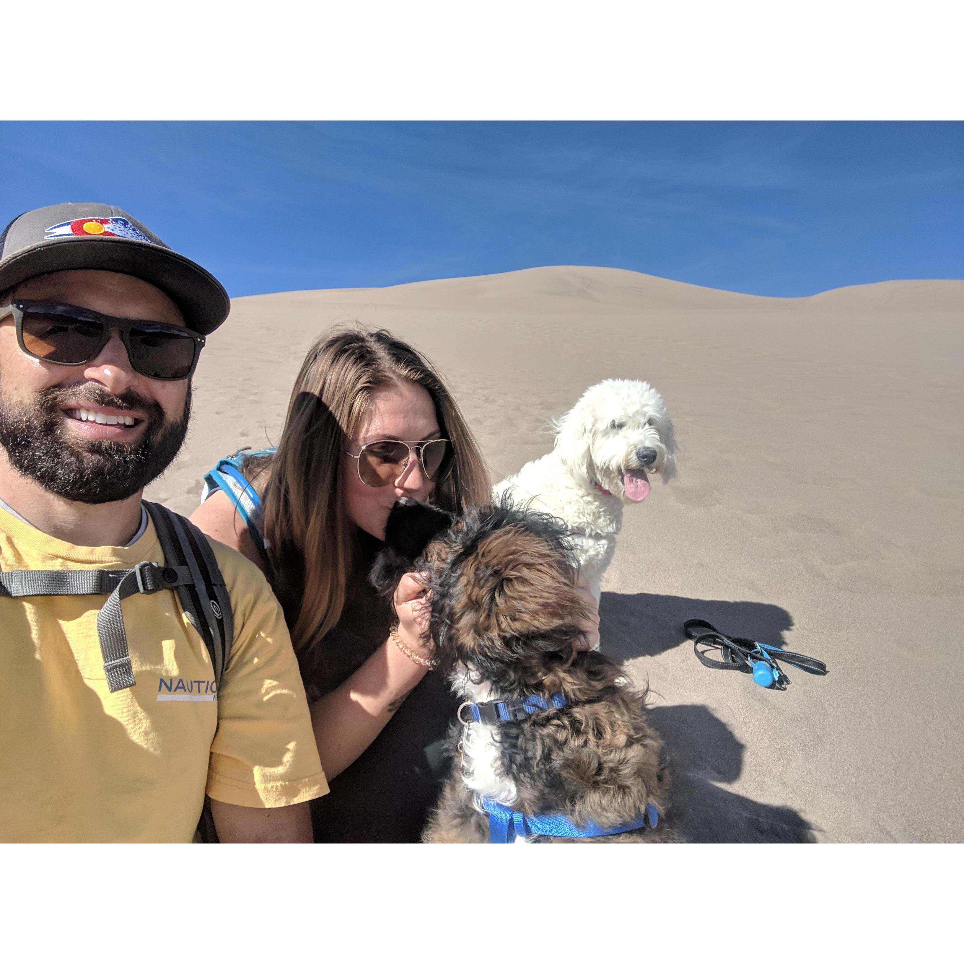 our first little getaway together.
great sand dunes 10/2018