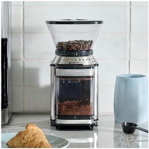 Cuisinart Coffee Grinder, Electric One-Touch Automatic Burr Coffee Grinder with 18-Position Grind Selector, Cup Size Selector for 4 – 18 Cups, DBM-8P1, Black Stainless
