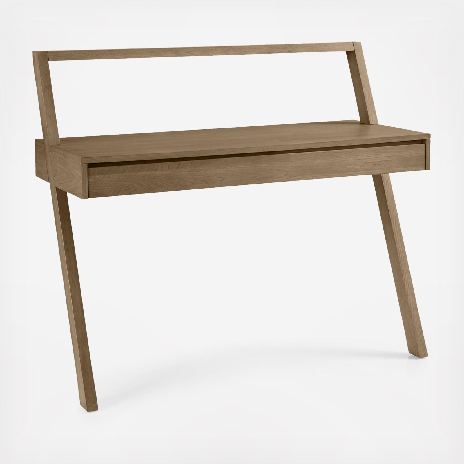 Crate And Barrel Batten Wall Mounted Desk Zola