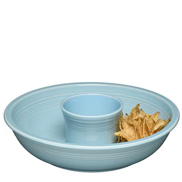 Fiesta 2-Piece Chip-N-Dip Set (Sky)