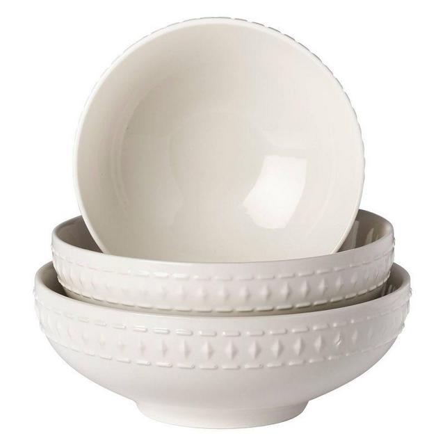 3pc Porcelain Bloom Serving Bowls - Tabletops Gallery