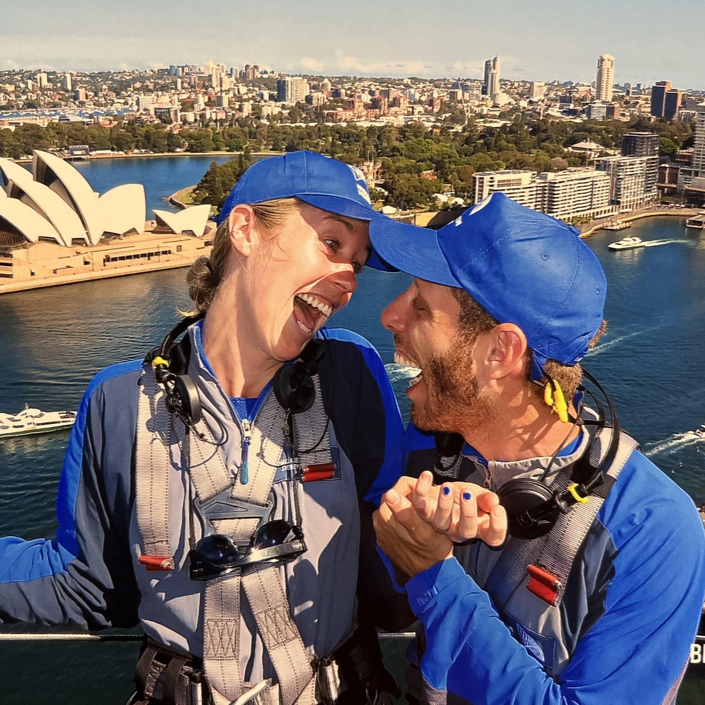 Sydney Harbor Bridge Climbin'