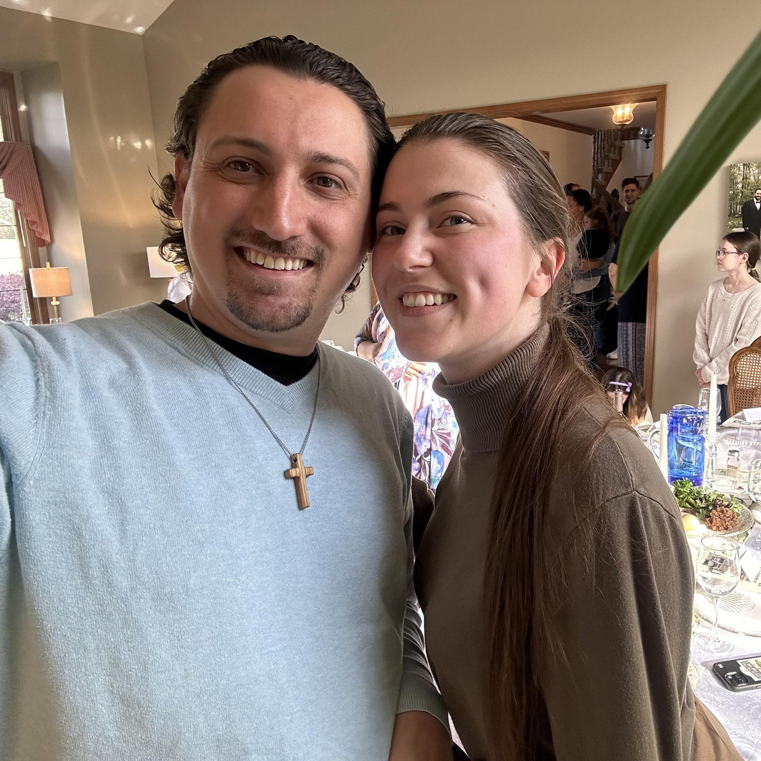 Our first Passover Seder together :)