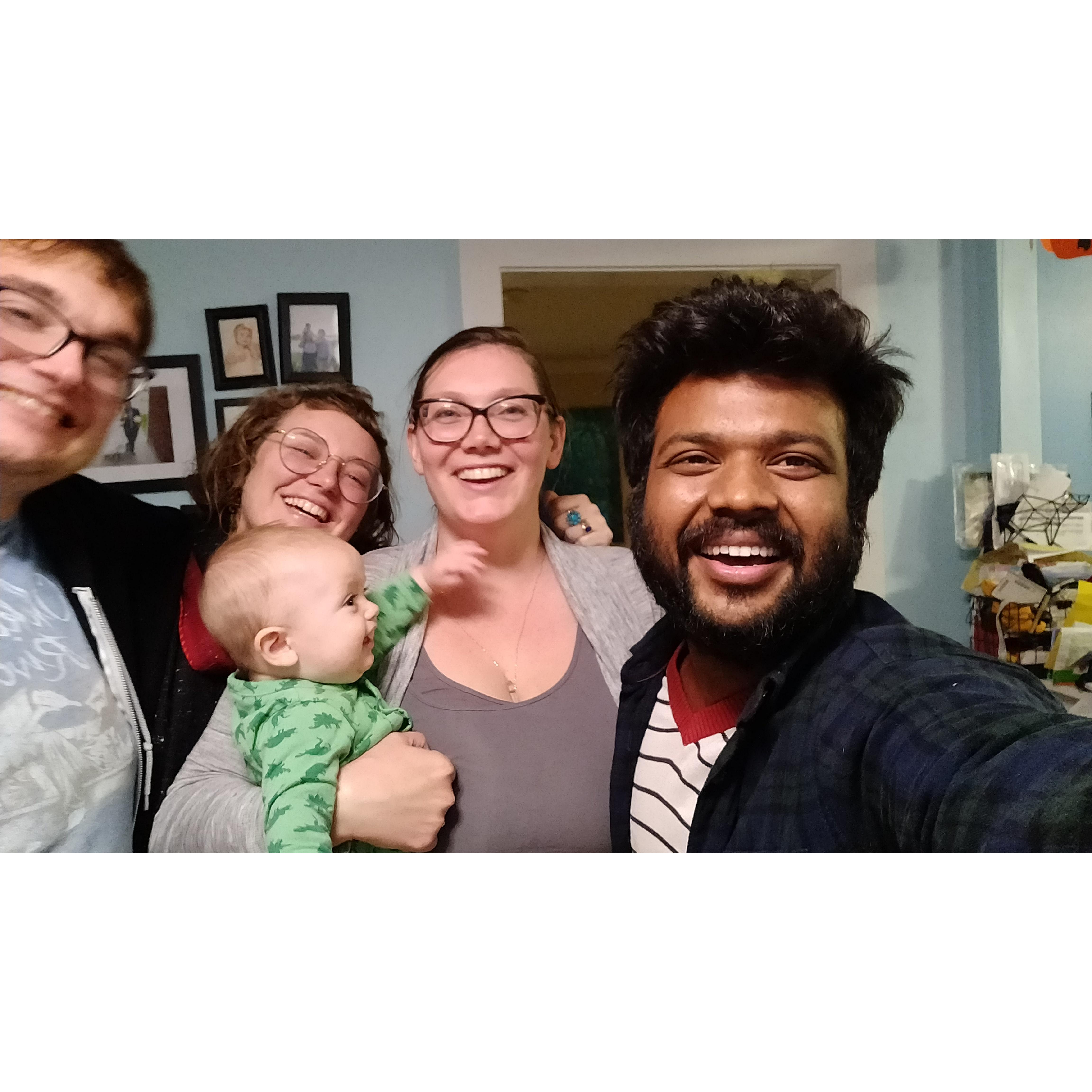 Birdie loved Abhi's beard!