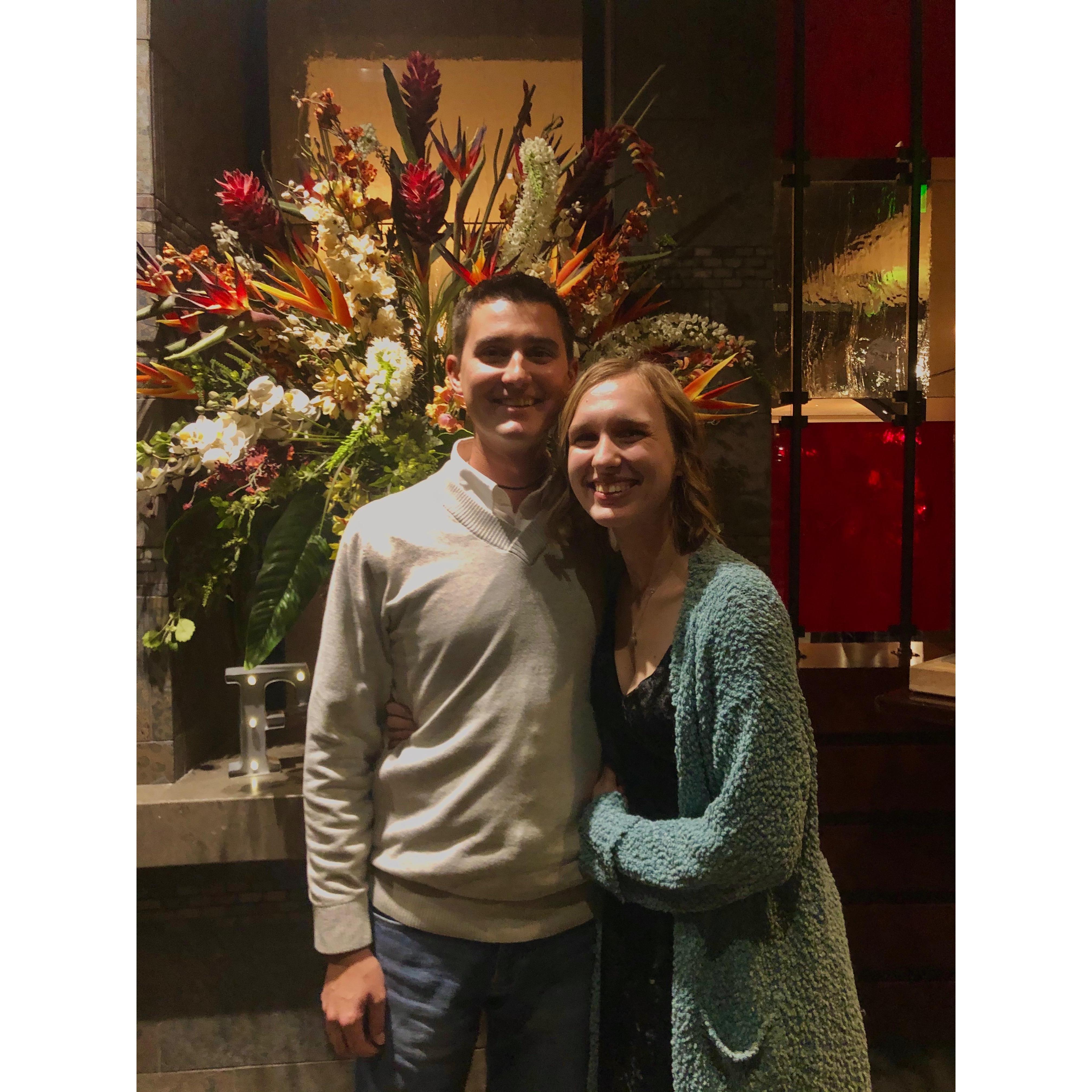 Fancy dinner in Denver!