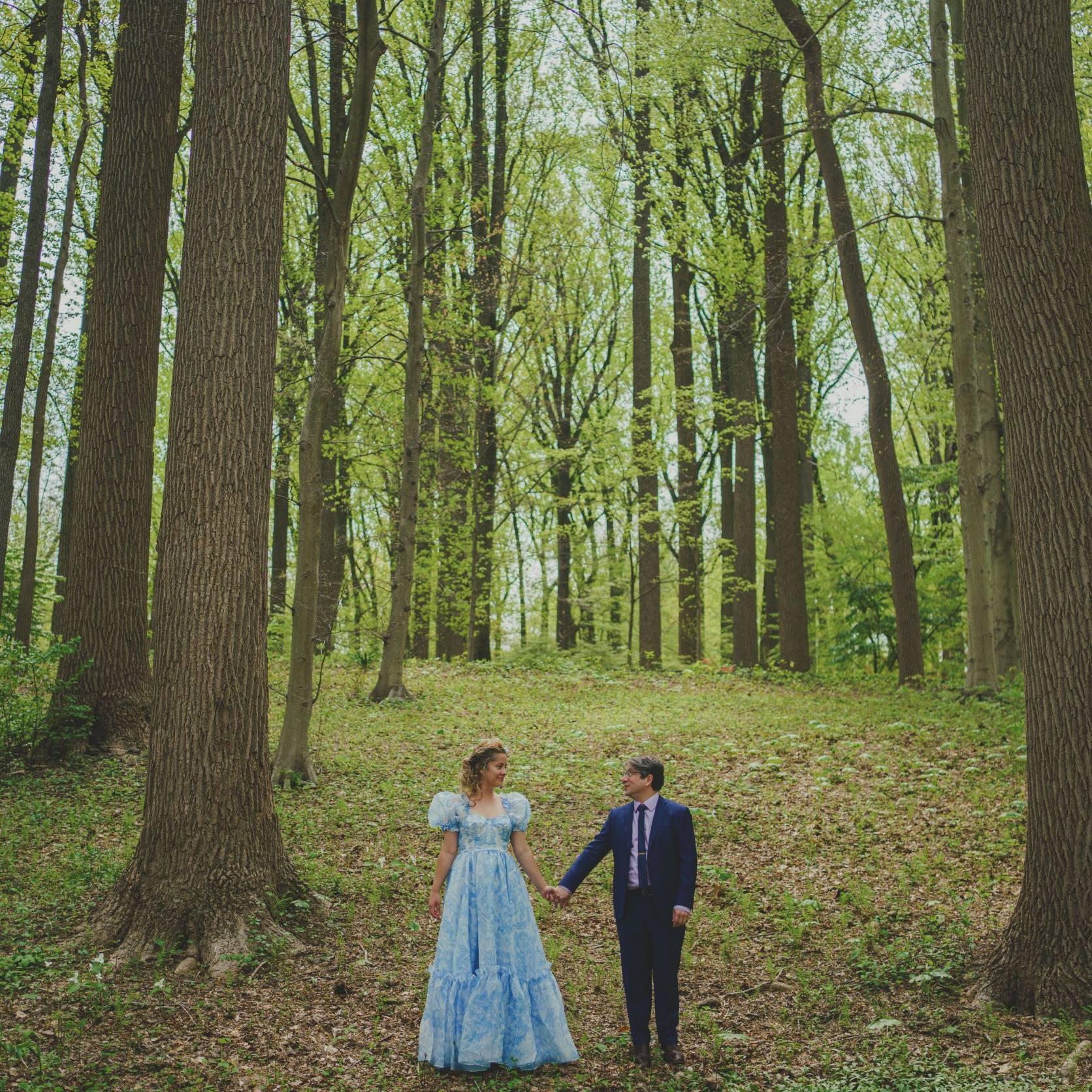 2022 Engagement Shoot at Winterthur