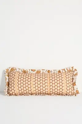 Mari Ikat Cotton Printed Pillow