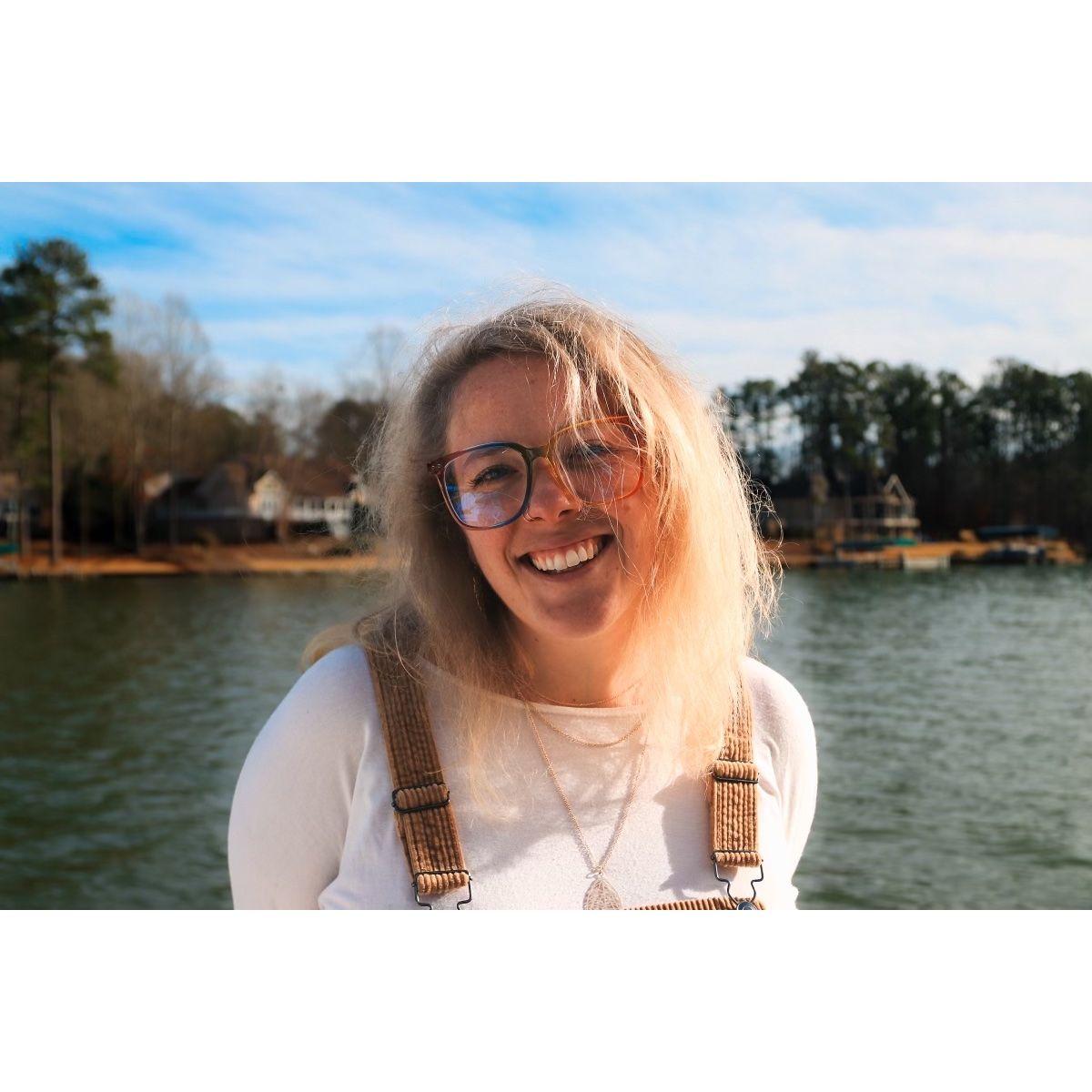 We both have January birthdays (just 3 days apart!); Kyle took this photo during our first annual KyLu birthday celebration on Lake Oconee. :)