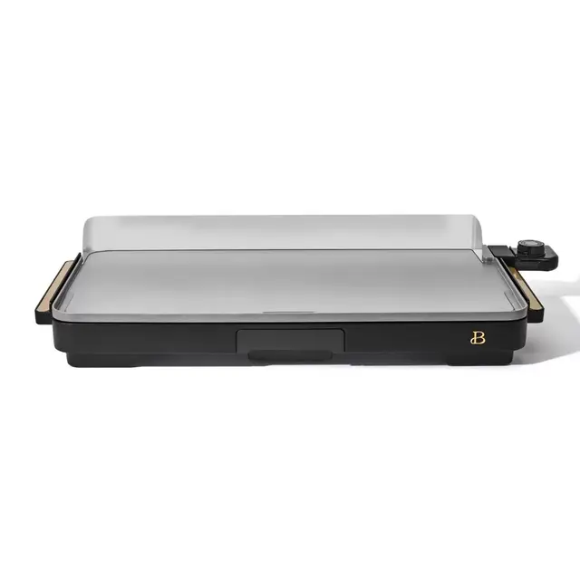 Beautiful 12" x 22" Extra Large Griddle, Black Sesame by Drew Barrymore