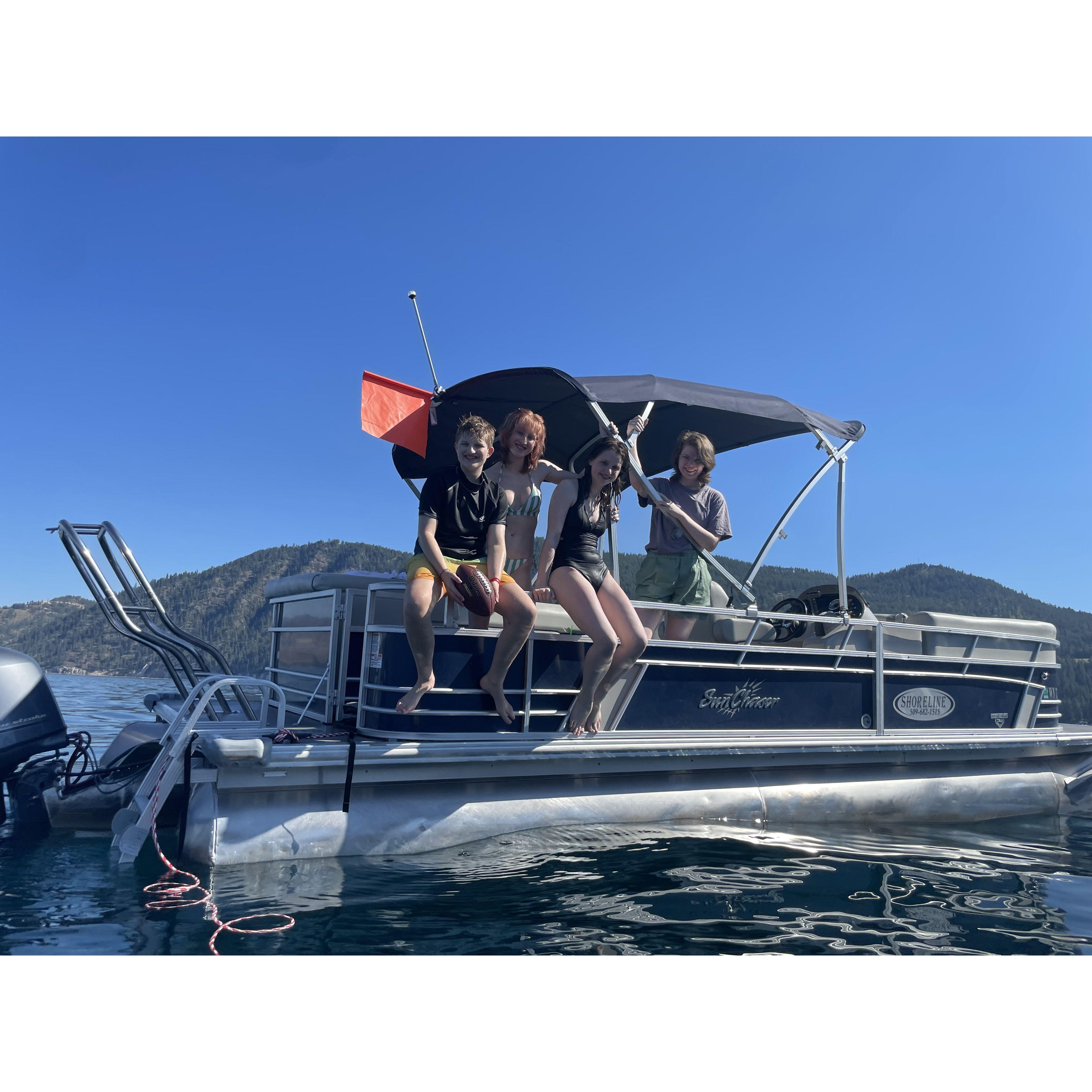Boating in Chelan