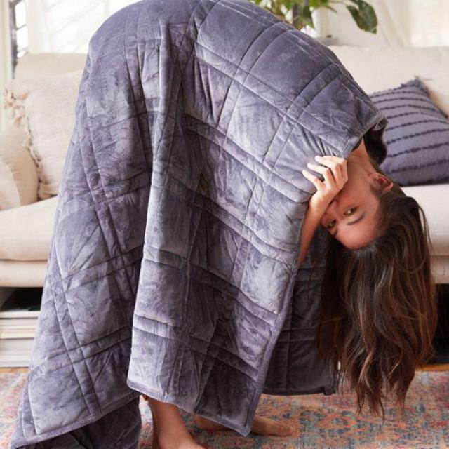 Plush 15 lb Weighted Blanket
