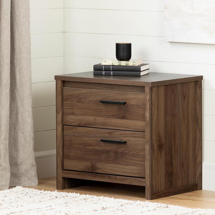 South Shore Furniture Tao 2 Drawer Nightstand Zola