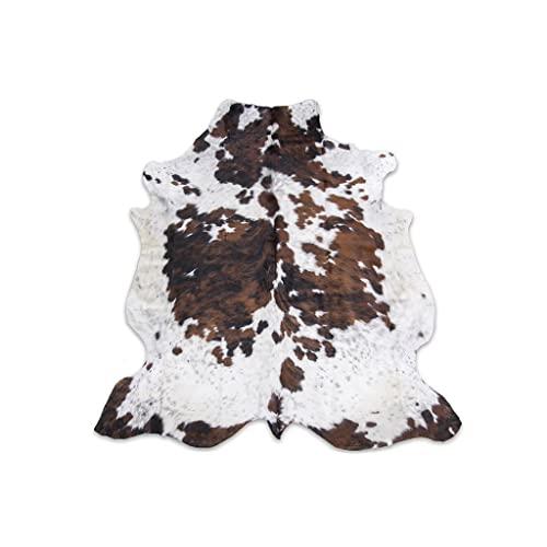 RODEO Tricolor Cowhide Rug XXL 6x8ft (180cmx240cm) TR6X8