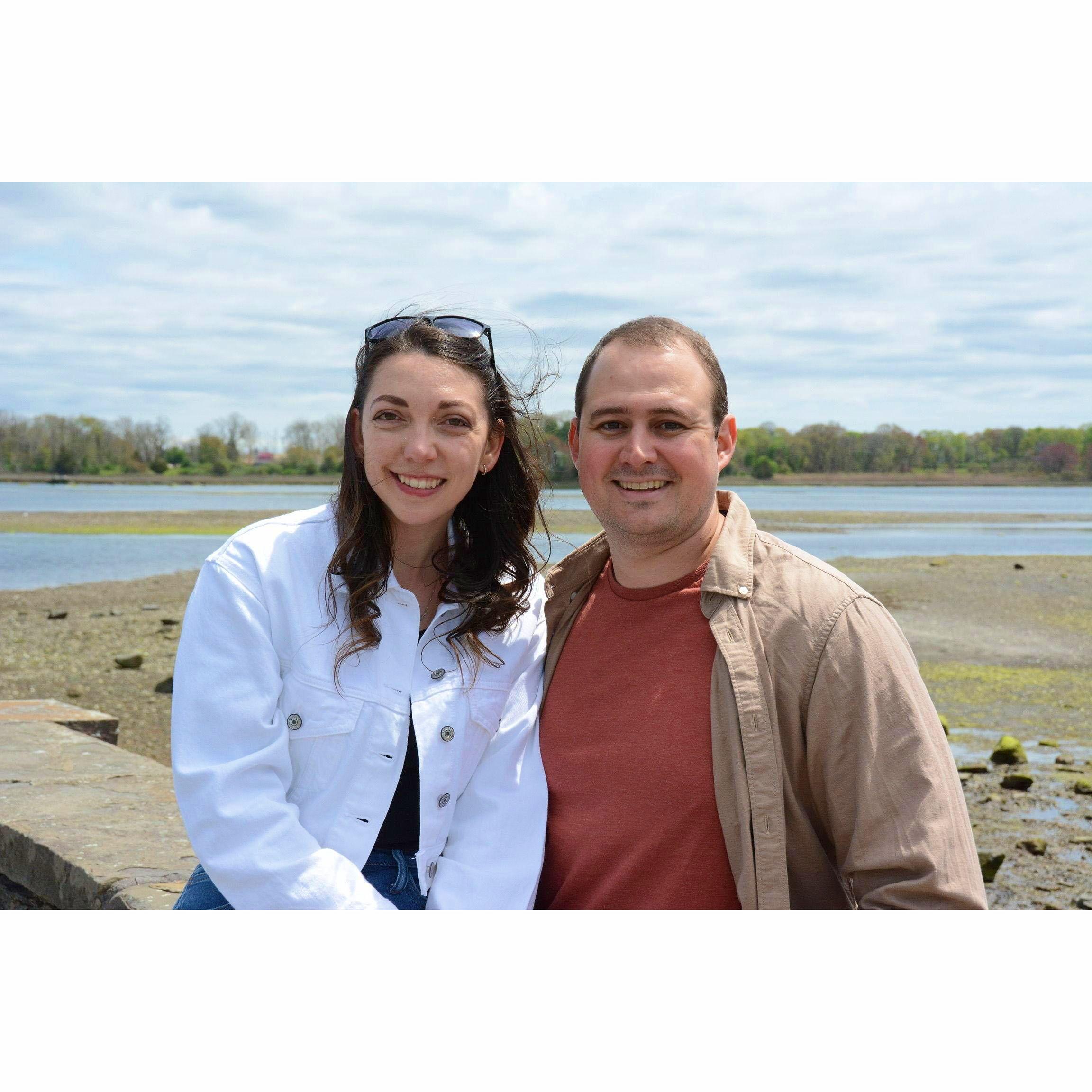 Taken in Colt State Park! The first place in RI Gabby and Andrew visited as a couple after college and after Andrew moved home from Denver.
