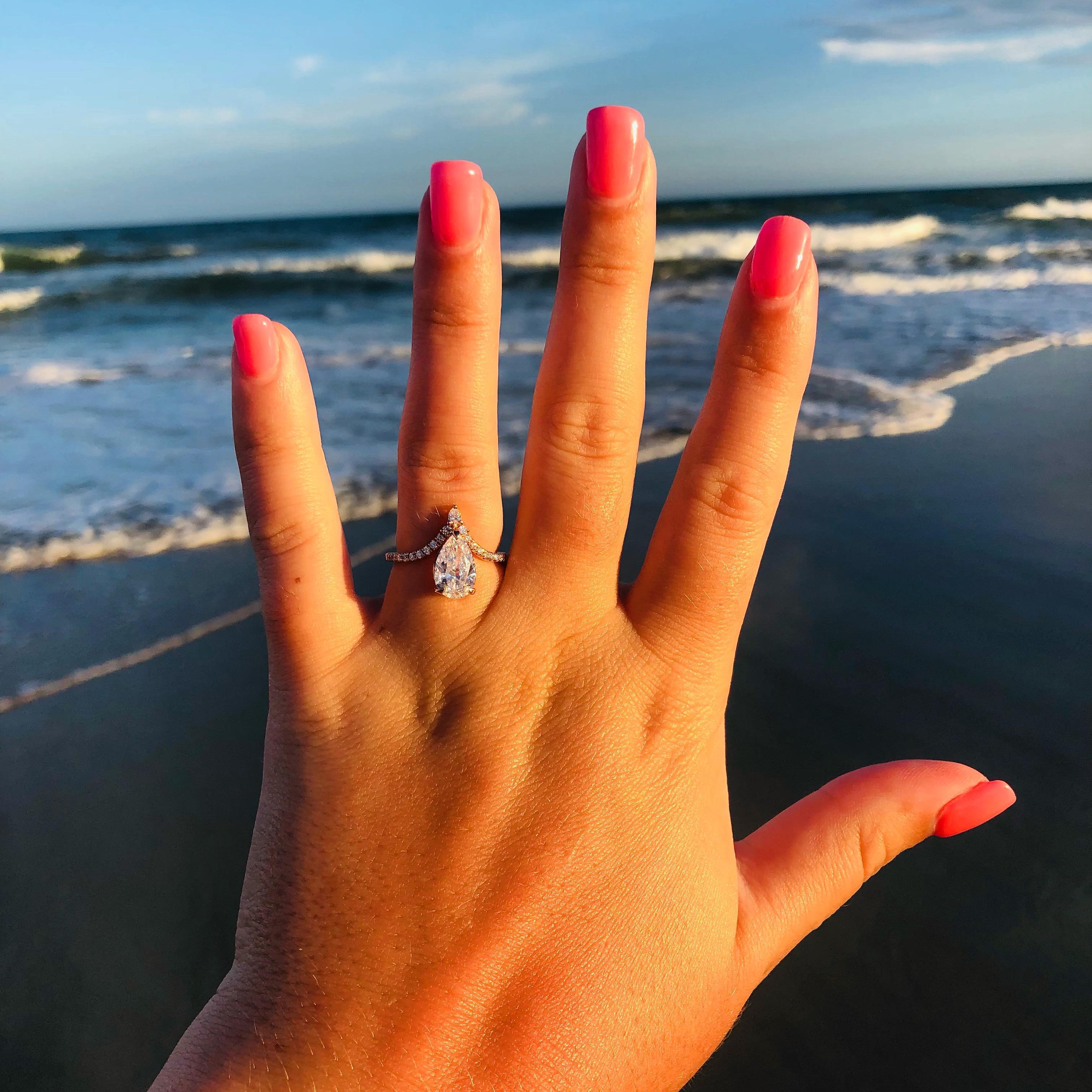 Our proposal at Topsail Beach!