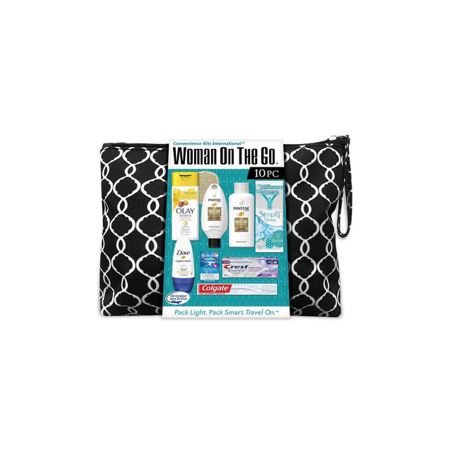 Convenience Kits International Women's Travel Bath and Body Kit - Trial Size - 10pc