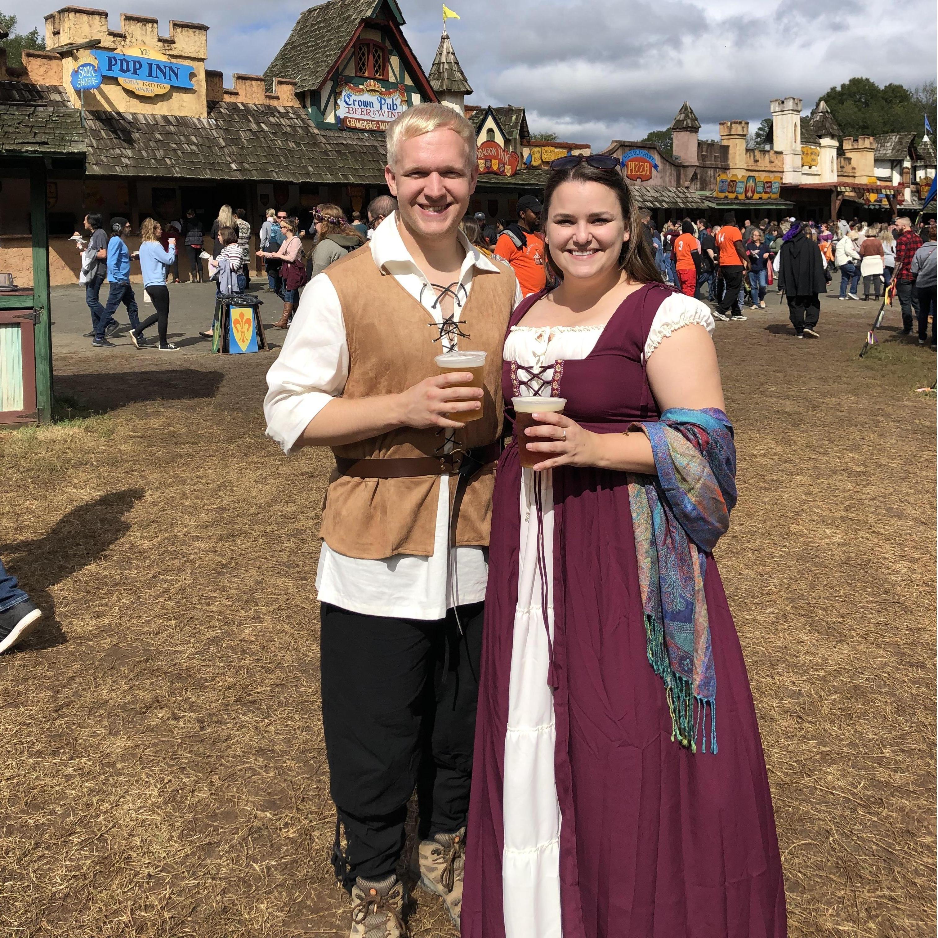 Fun times at the Renaissance Fest, October 2019