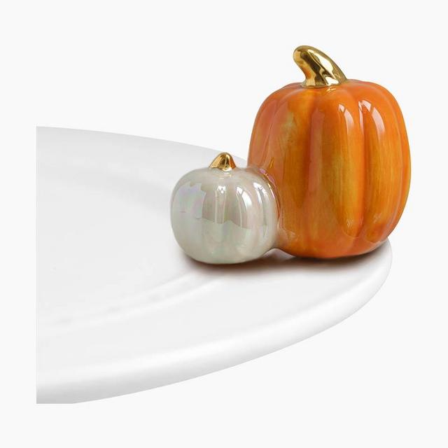 mini Pumpkin Platter Ornament
