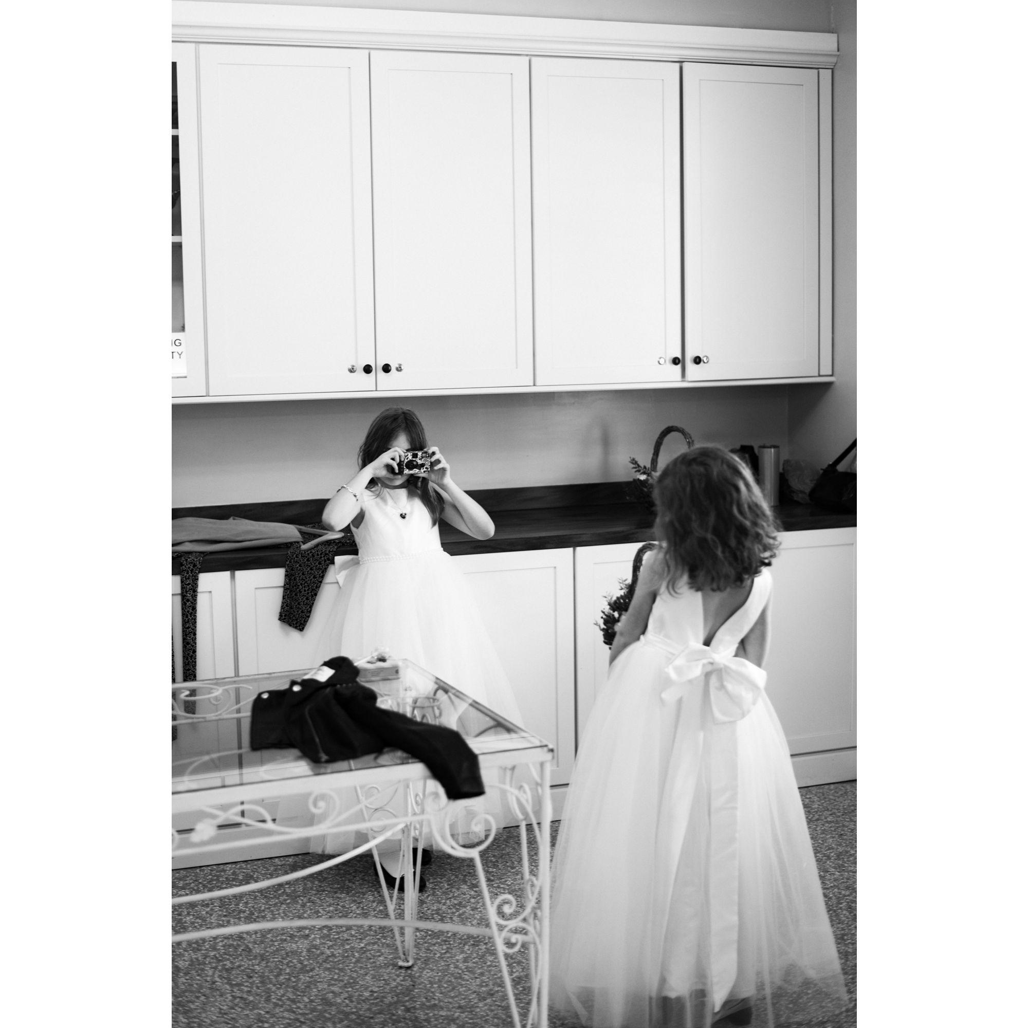 The littlest camera girls