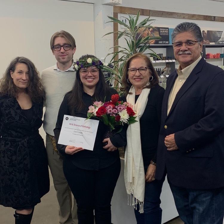 Big day for Lori! Finished her aesthetician license in Portland with her parents visiting to celebrate