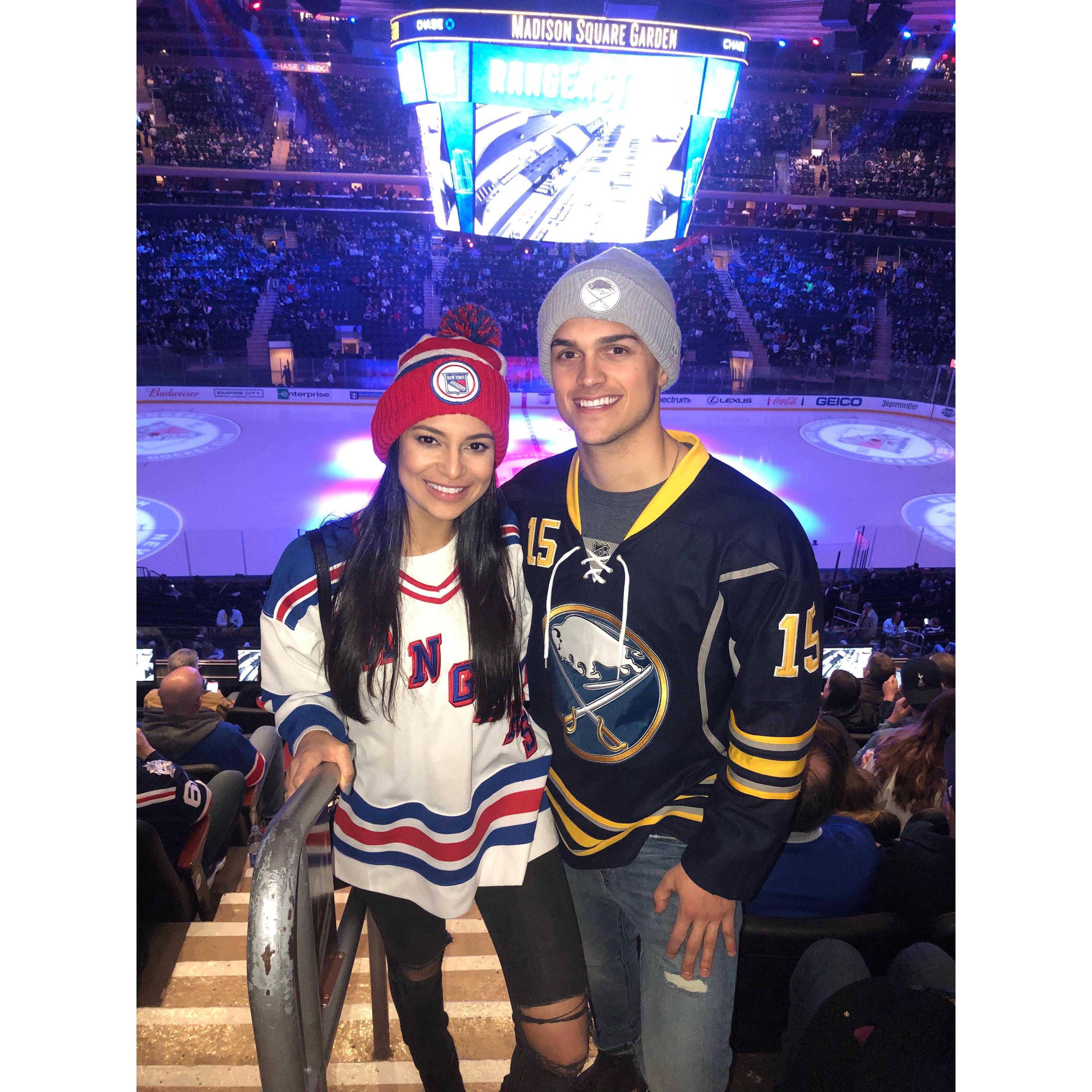 Rivals for the night!