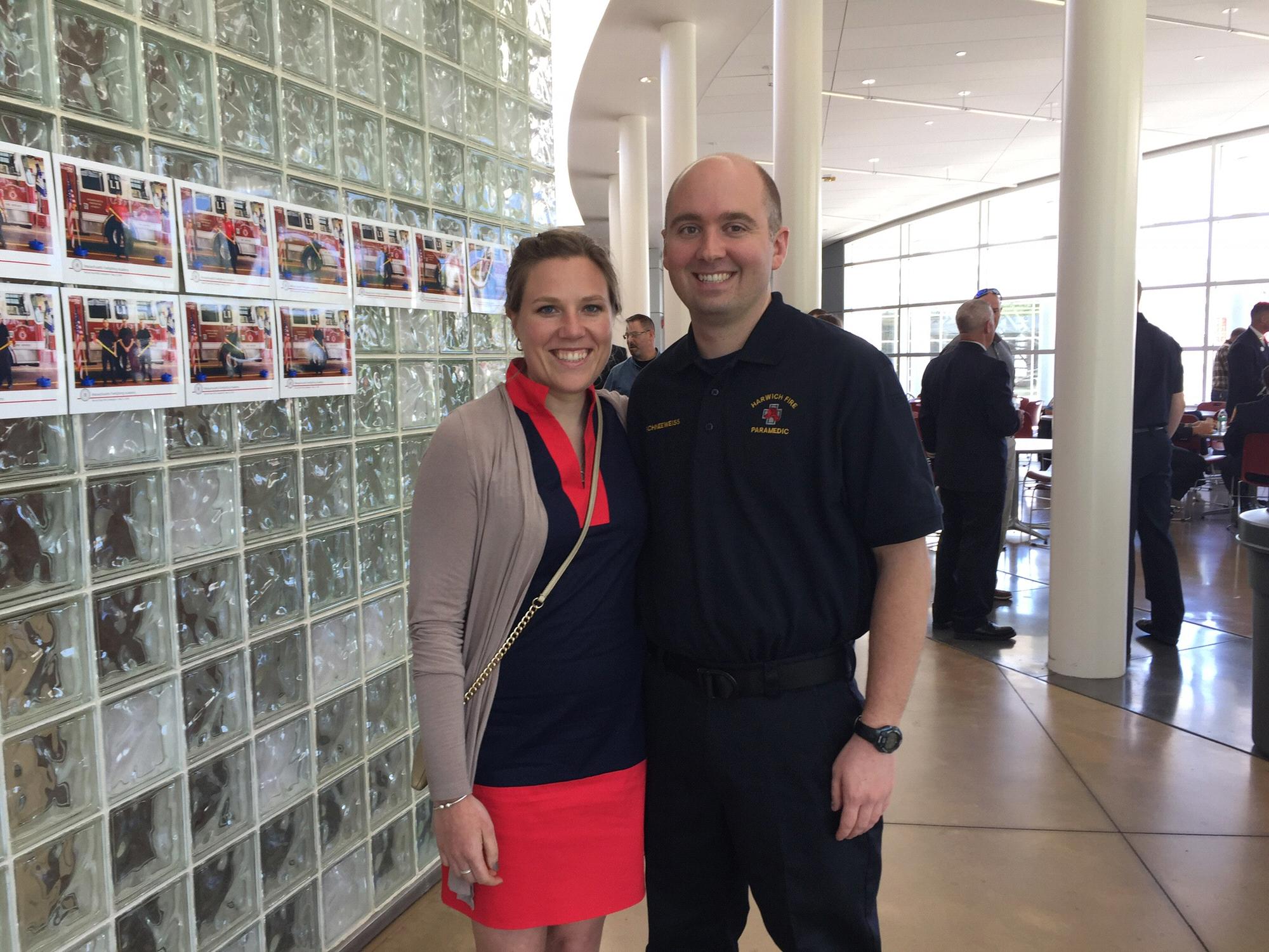 Bill made it through the fire academy! Congratulations!