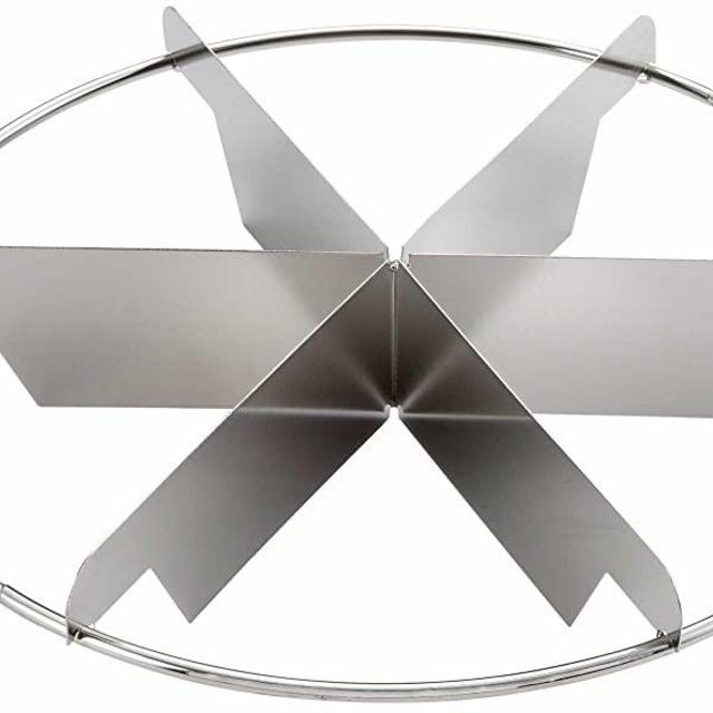 Winco SCU-6 6 Slices Pie Cutter, 10-Inch