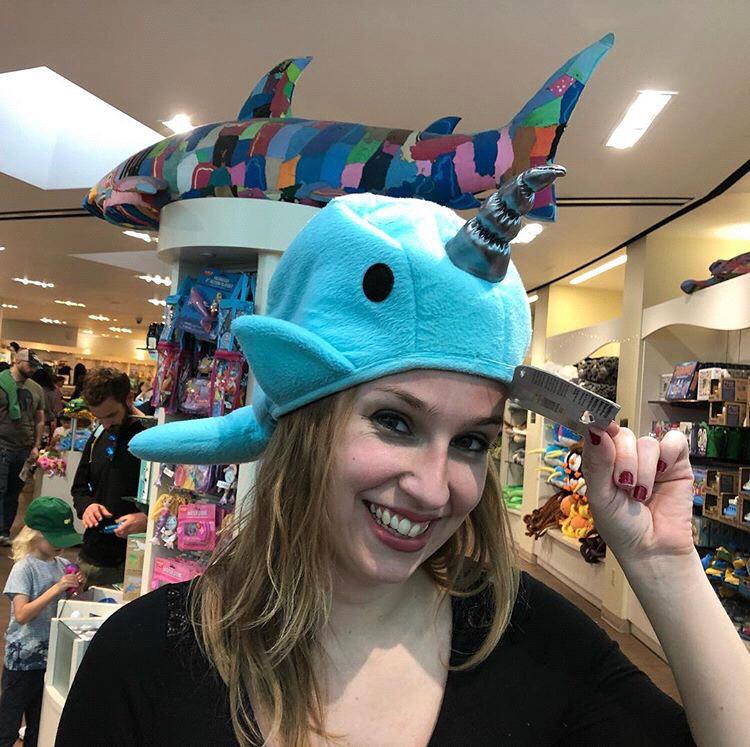 Kaylah looking good at the Aquarium of the Pacific in Long Beach, CA.