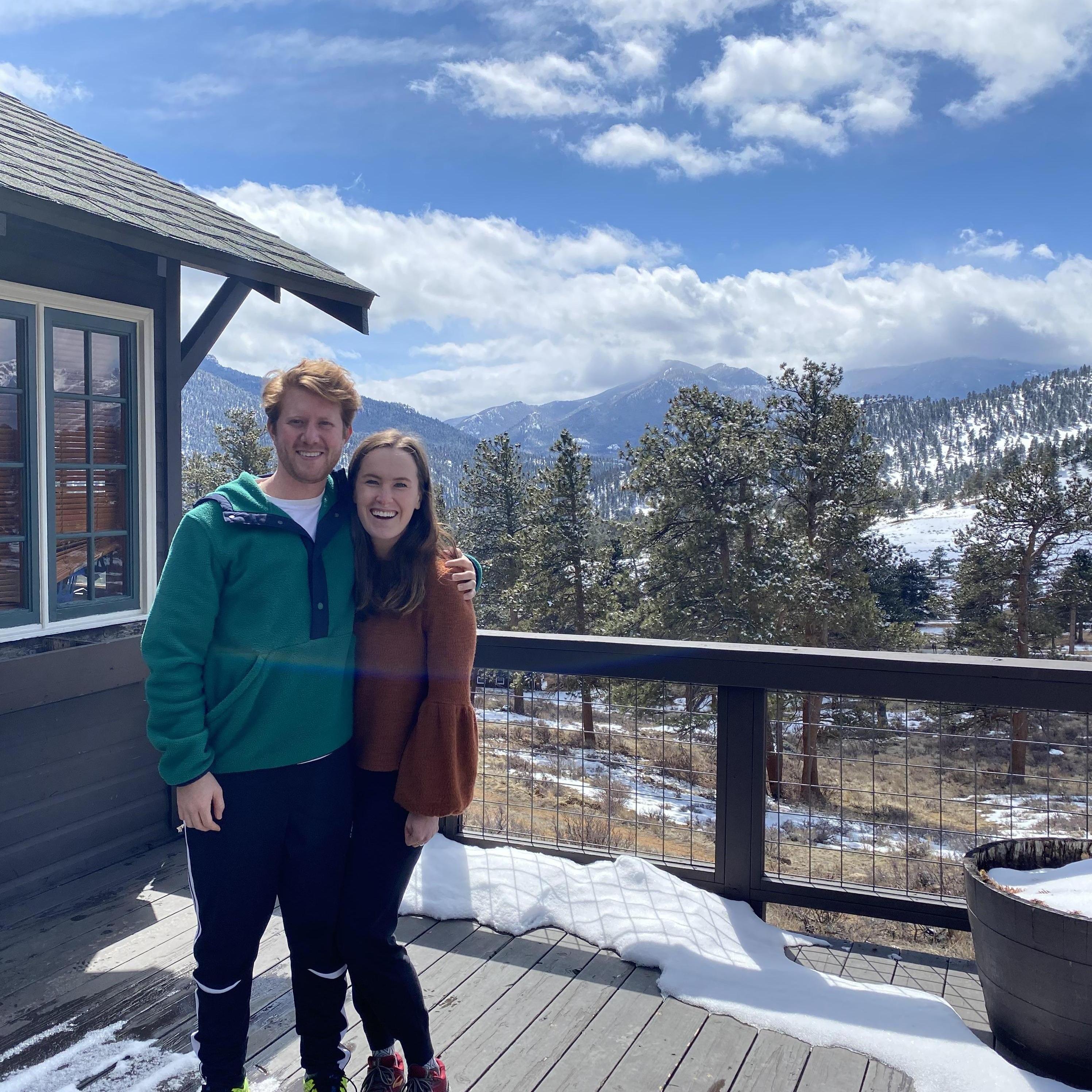 Our home in Estes Park, CO
