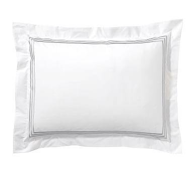 Grand Organic Sham, Standard, Gray Mist