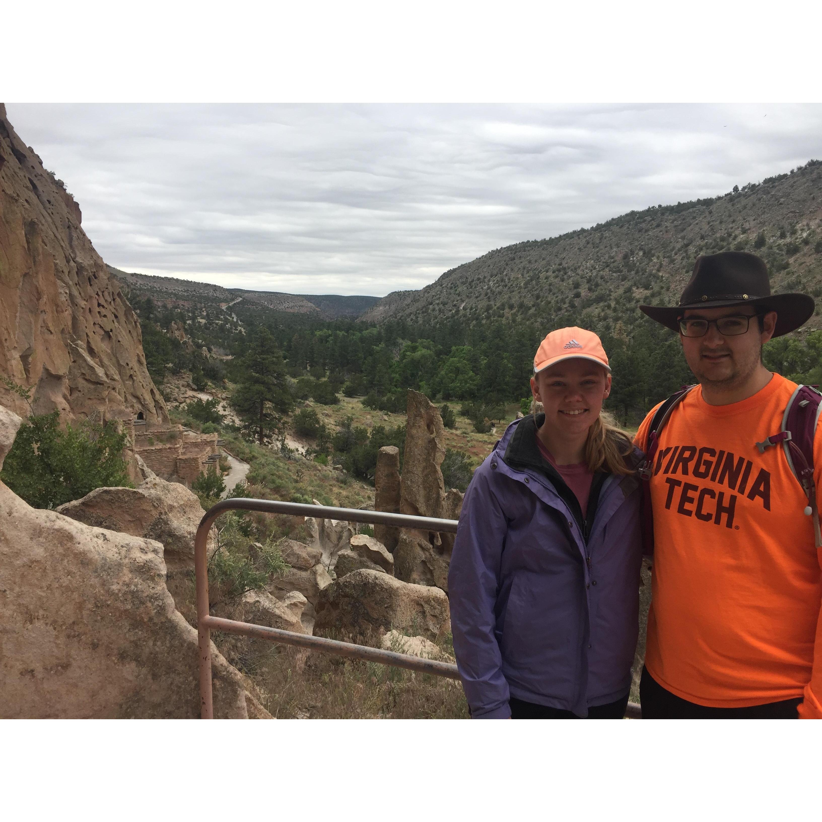 Vacationing with the Frey family in New Mexico, 2019.