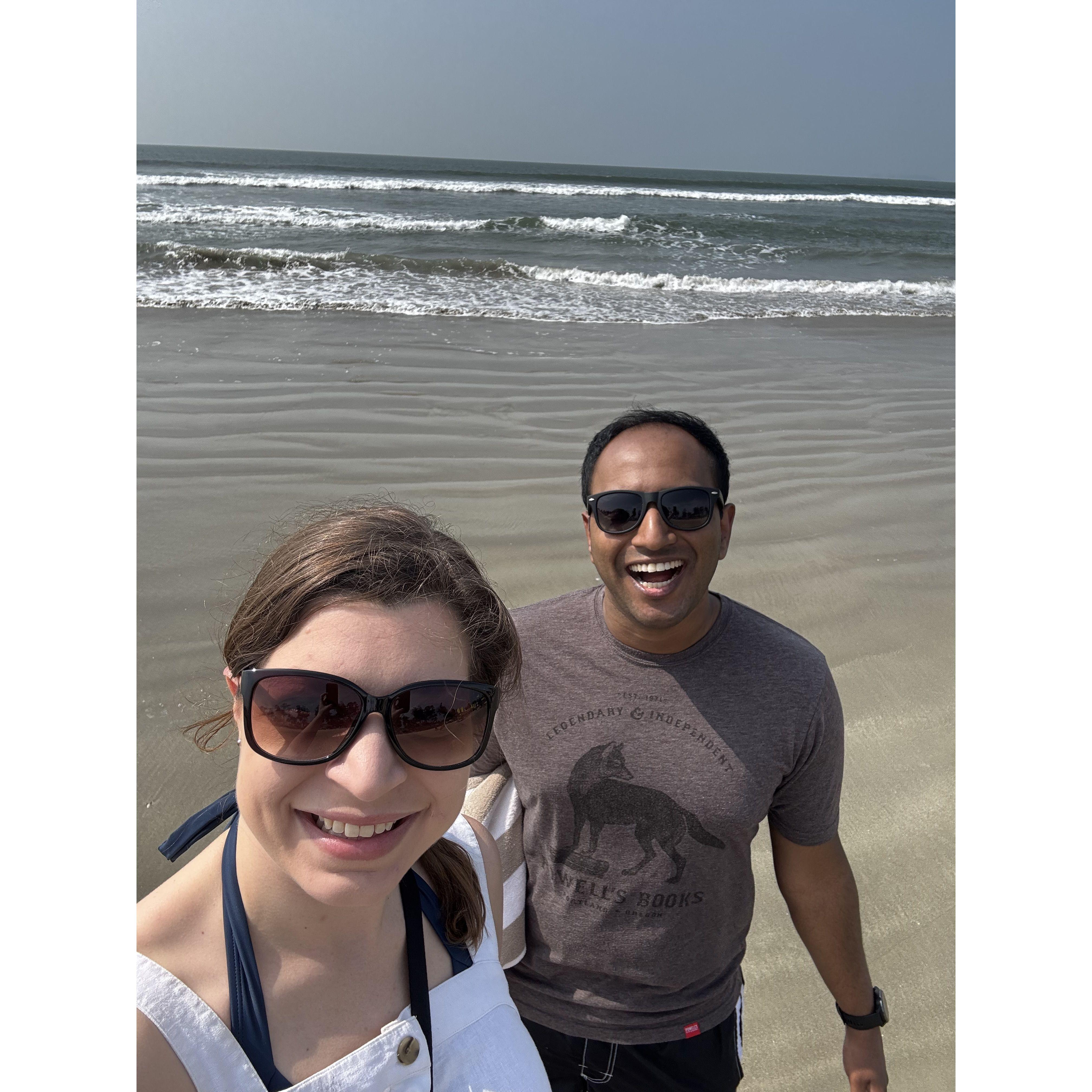 Sunset Beach in Goa.