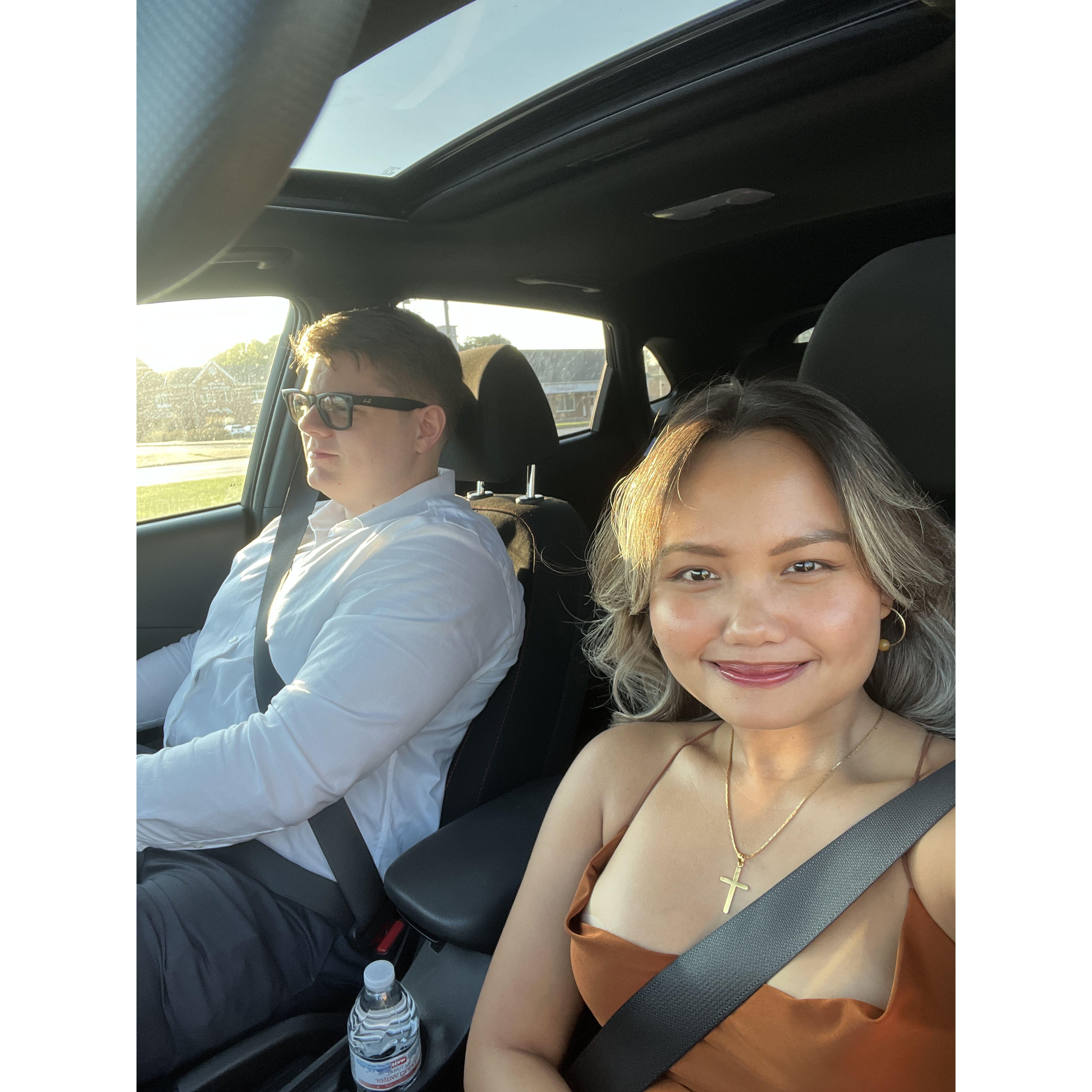 On our way to "Dinner with your bestfriends"