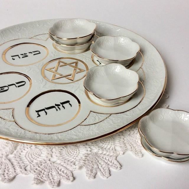 Custom Seder Plate