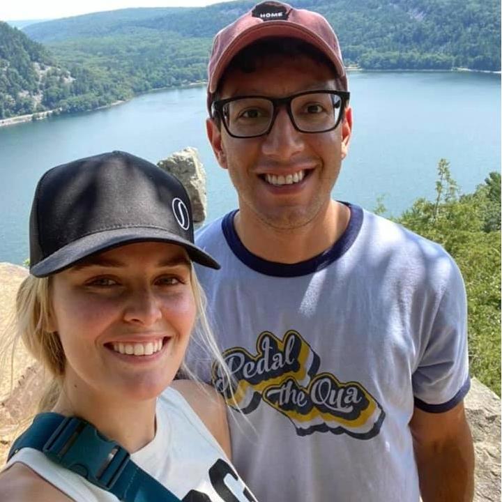 august 15th, 2020. our original wedding date if not for the pandemic. We made the most of it with a camping trip in the dells area!