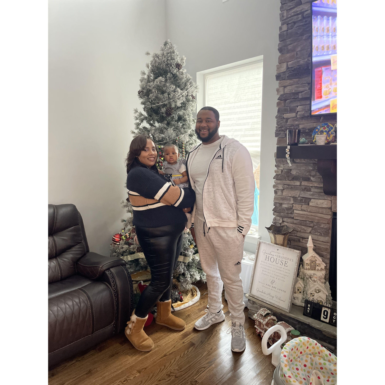 1st Christmas as a Family