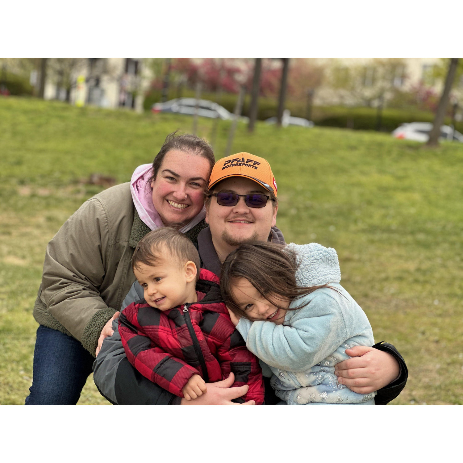 With my niece and nephew in DC