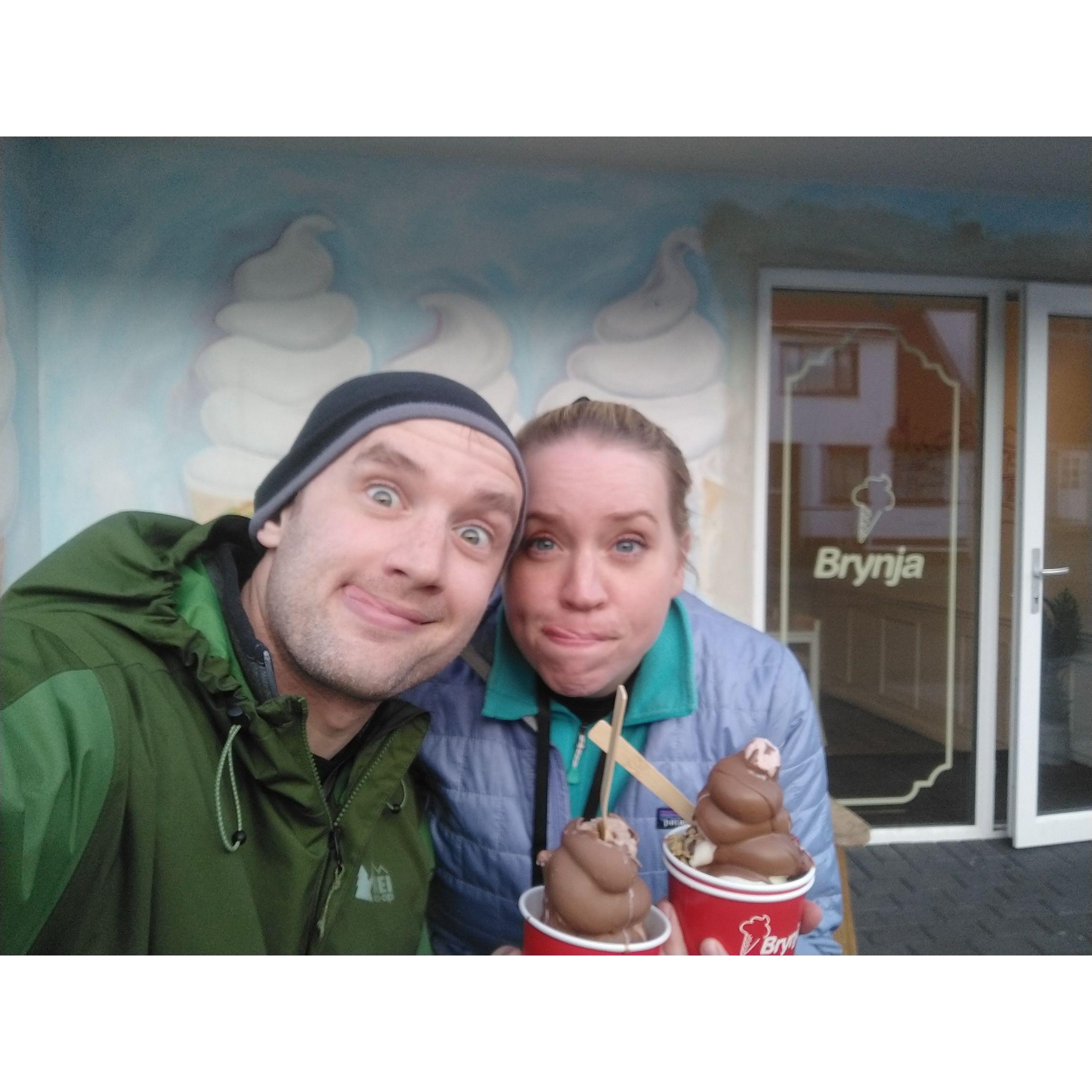 I scream, you scream, we all scream for Icelandic ice cream