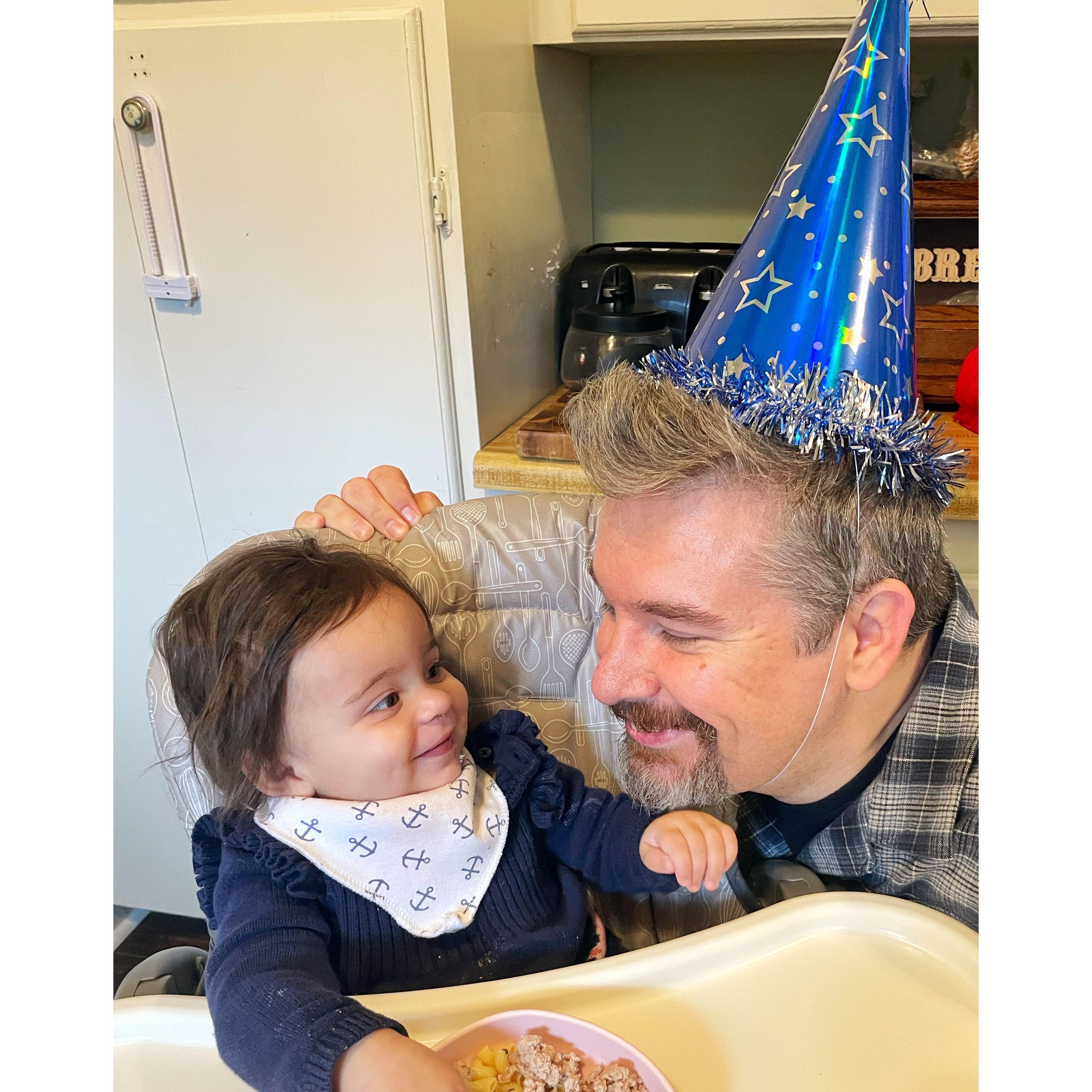 Celebrating Daddy's birthday