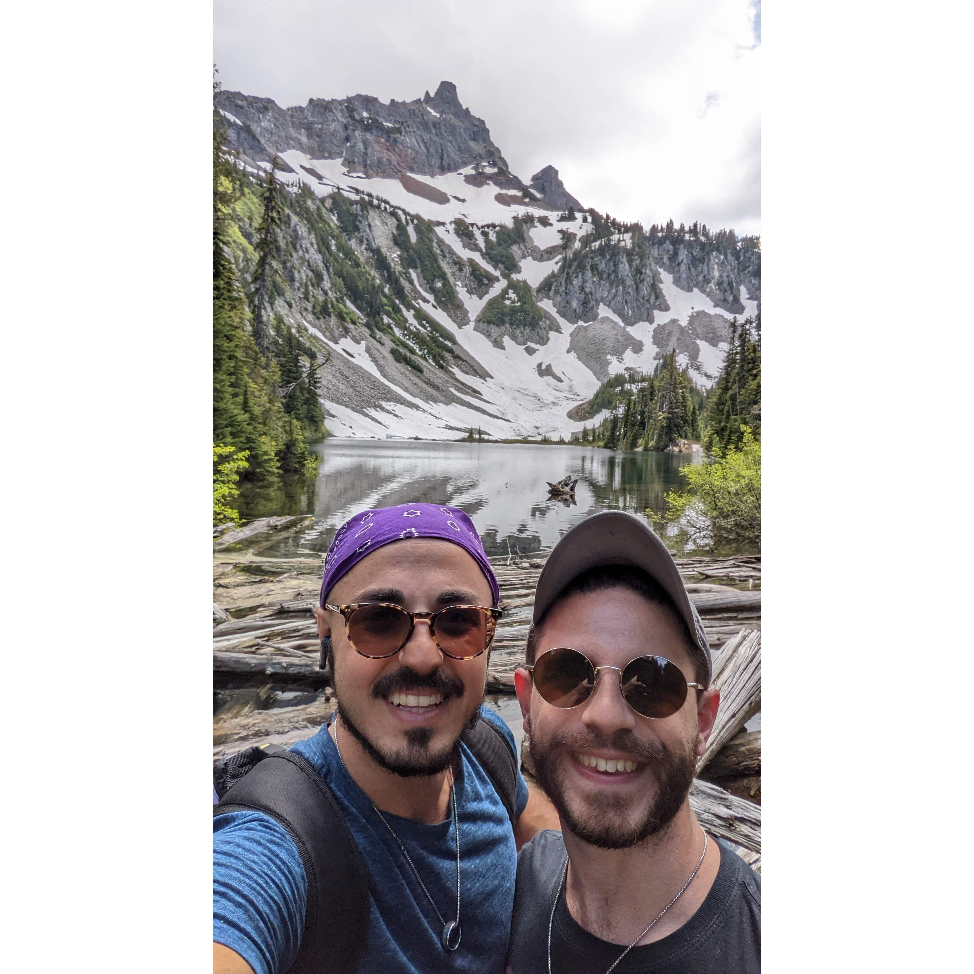 Hiking in Mt. Rainier National Park - July 2022