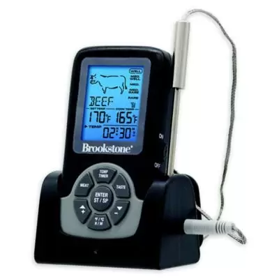 Brookstone Wireless Cooking Thermometer