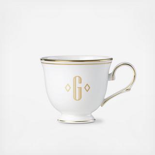 Federal Gold Block Tea Cup