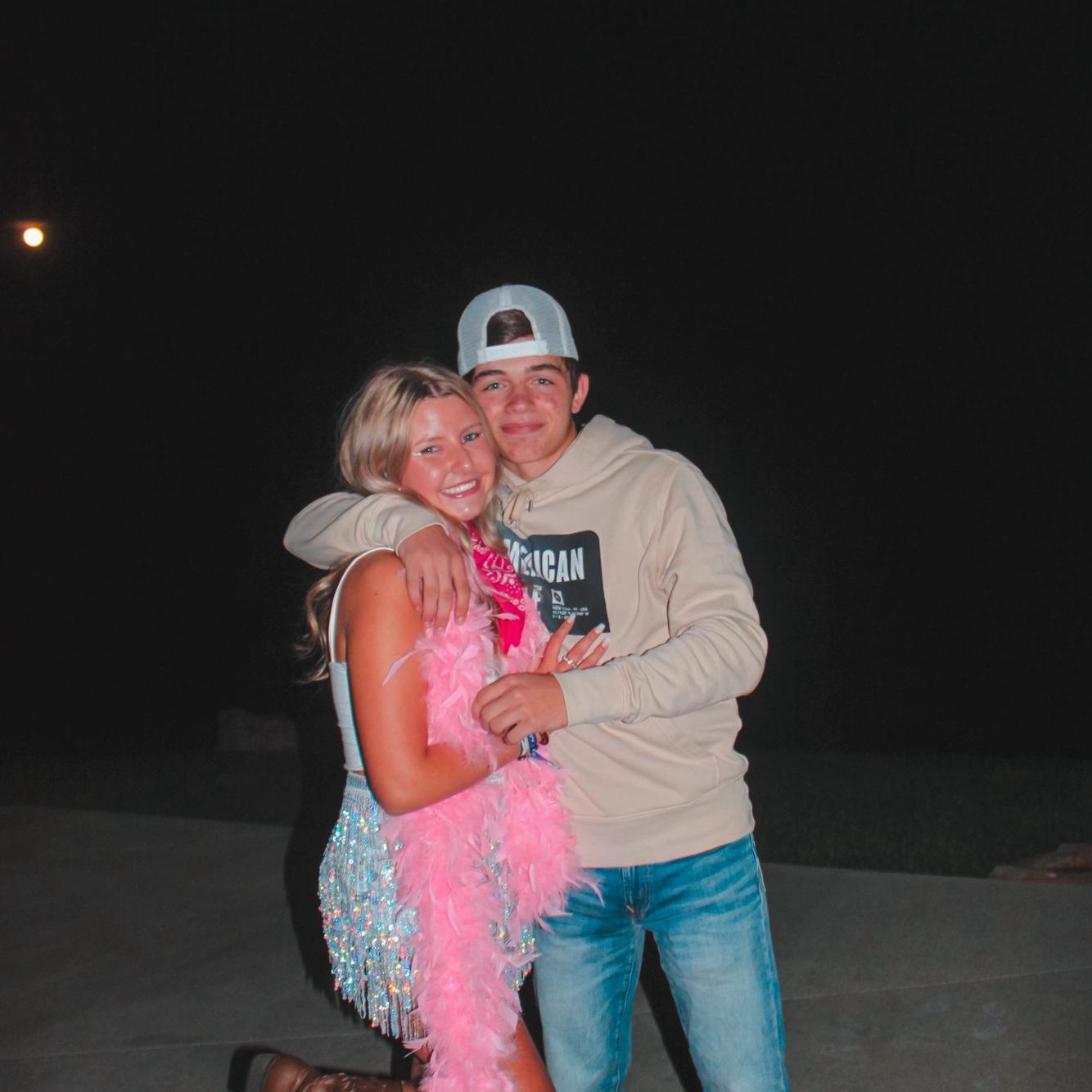 One of our first pictures we took together on Halloween 2020