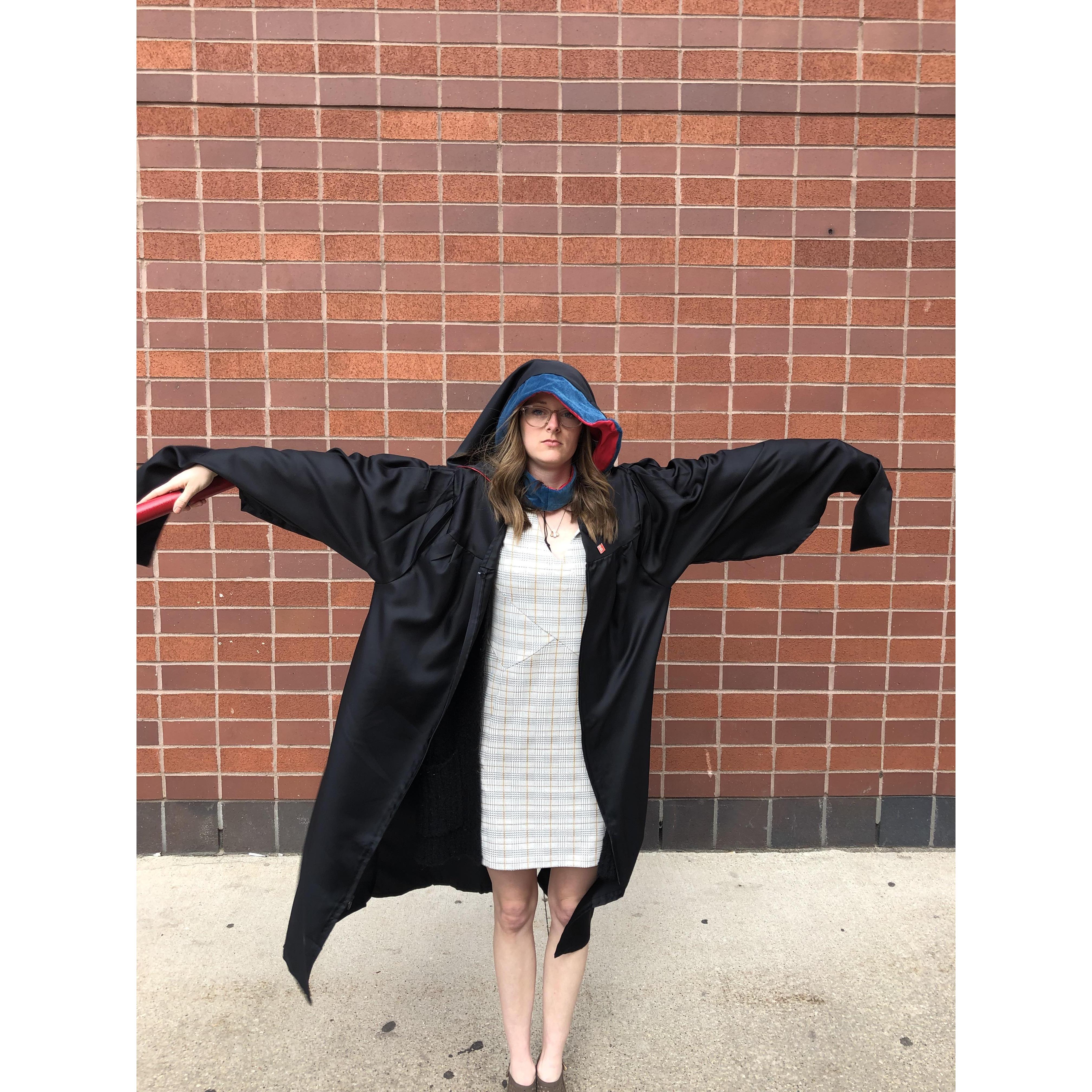 Lyn completed her Masters in Occupational Therapy in 2019. With grad school accomplished, Lyn and Max soon headed back down south...where a pandemic awaited them.