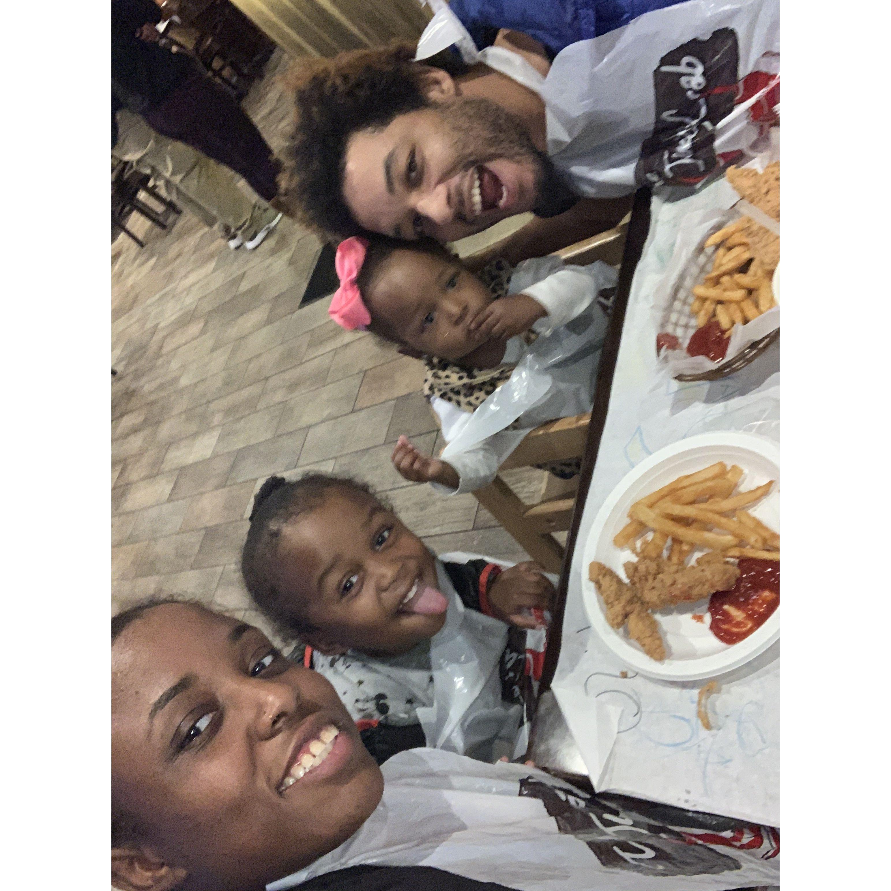 Towards the beginning of our relationship.